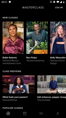 MasterClass android App screenshot 9