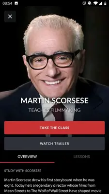 MasterClass android App screenshot 8